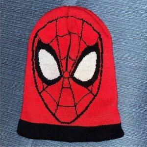 Spiderman Red and Black Beanie Hat